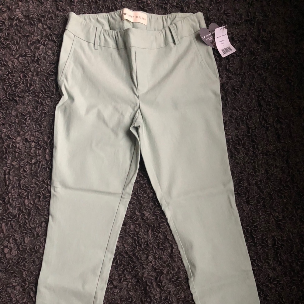 Light blue skinny pants
